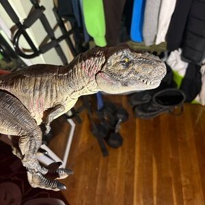 Realistic Dinosaur Reptile Toy Jurassic World custom - Brown